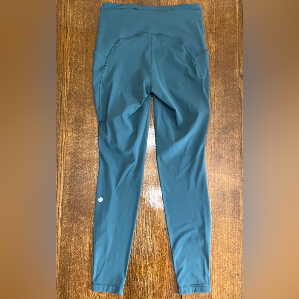 🍋LIKE NEW Lululemon Swift Speed Teal Lagoon leggings